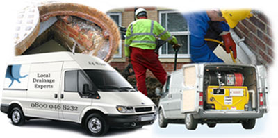 Clapham Junction drainage van